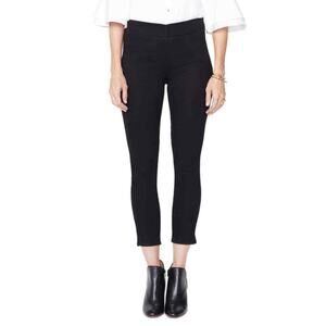 NYDJ Pull On Skinny Ankle Jeans Black 12 MBDMPA2405